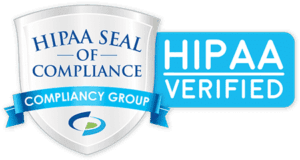 HIPAA Seal of Compliance, verified by Compliancy Group